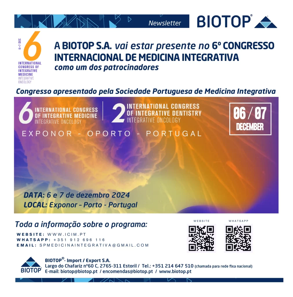 6º CONGRESSO INTERNACIONAL DE MEDICINA INTEGRATIVA no Porto