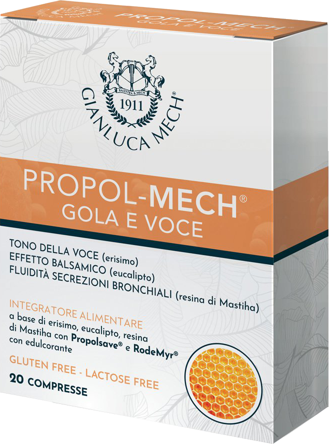 Propol-Mech® - garganta e Voz - Biotop® Compresse